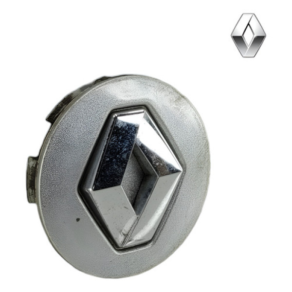 Calota Miolo Roda Renault Duster 2015 2019  Prateado