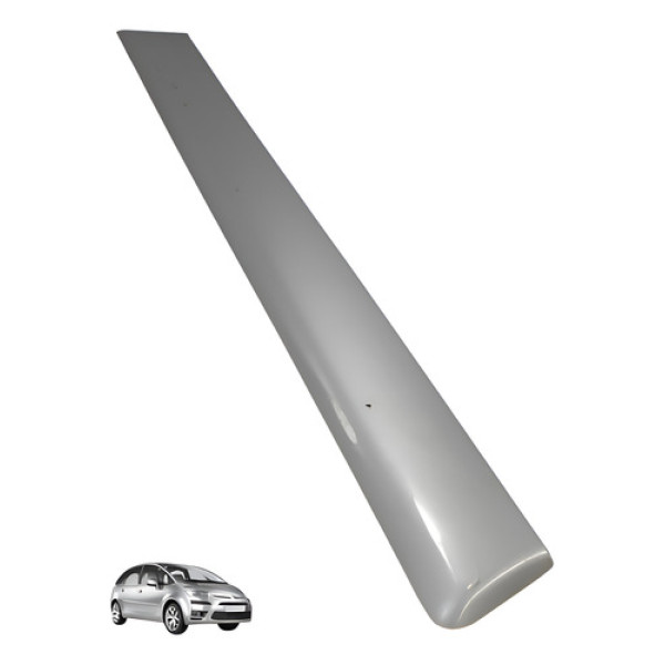 Friso Porta Traseira Direita Citroen C4 Picasso 2011 Prateado