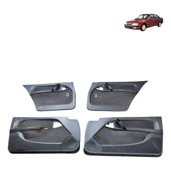 Kit Forro Quatro Porta Chevrolet Omega Suprema 1992 1993 Preto