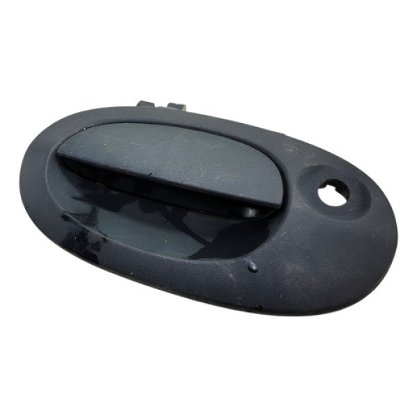 Macaneta Externa Esquerda Renault Kangoo 2010 2011 Preto