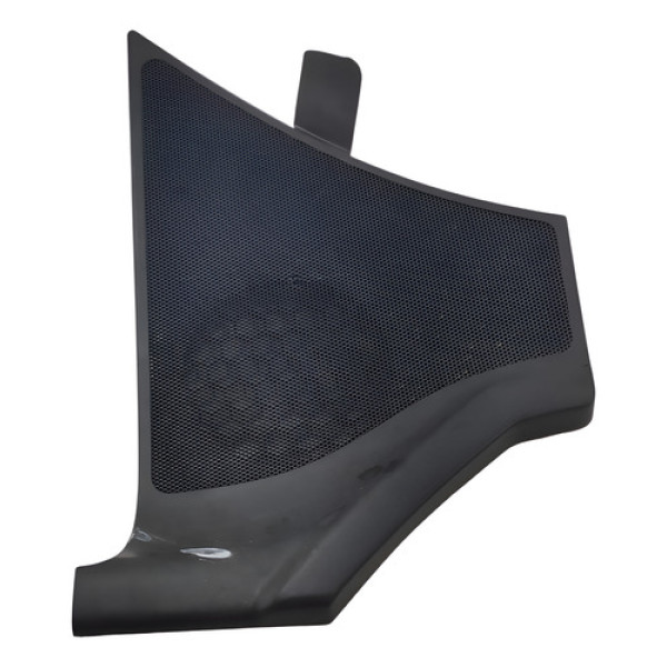 Moldura Capa Auto Falante Porta Esquerda Megane 2012 Preto