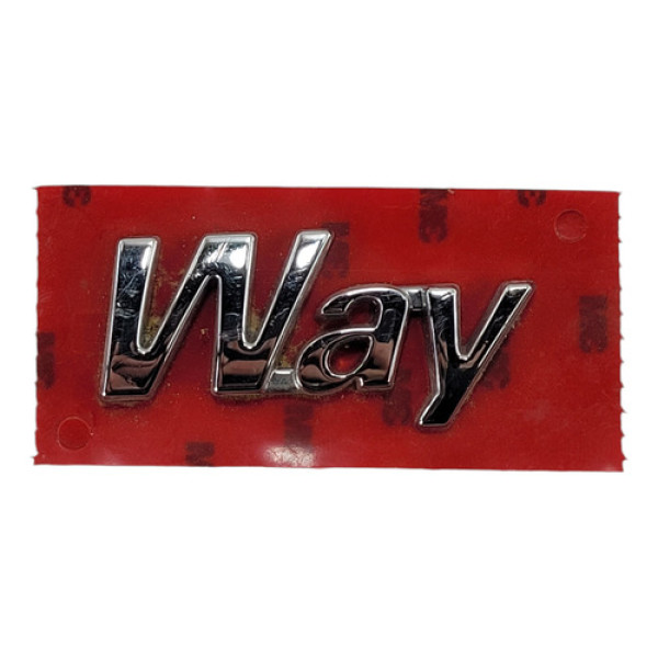 Emblema Simbolo Letreiro Tampa Traseira Fiat Novo Uno 2010