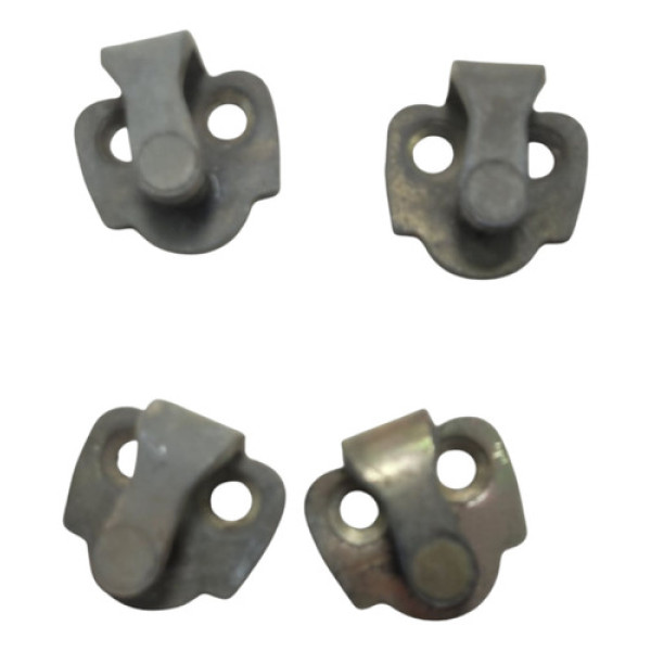 Jogo 4 Batentes Porta Dianteira Traseira Fiat Siena 2002