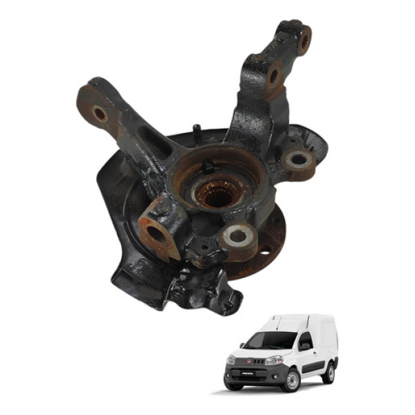 Montante Diandeiro Esquerdo Fiat Fiorino 2016 2021