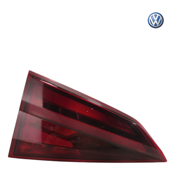 Lanterna Tampa Traseira Esquerda Volkswagen Virtus 2017 2022 Esquerdo/motorista Vermelho