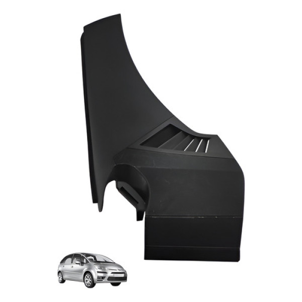 Acabamento Interno Esquerda Painel C4 Picasso 2011 2012 Preto Dianteira/traseira