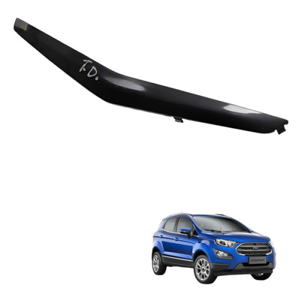 Friso Porta Traseira Direita Ford Ecosport 2016 2021 Usado Preto