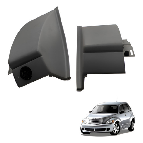 Par Moldura Acabamento Lateral Painel Pt Cruiser 2008