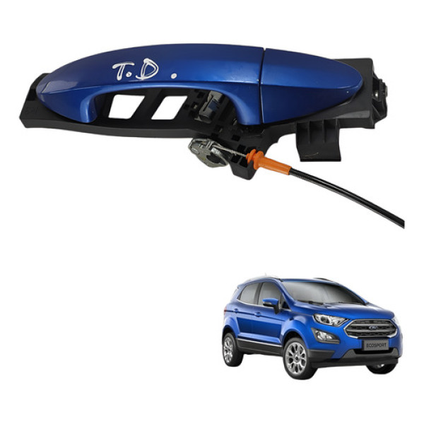 Macaneta Dianteira Direita Ford Ecosport 2016 2021 Traseira