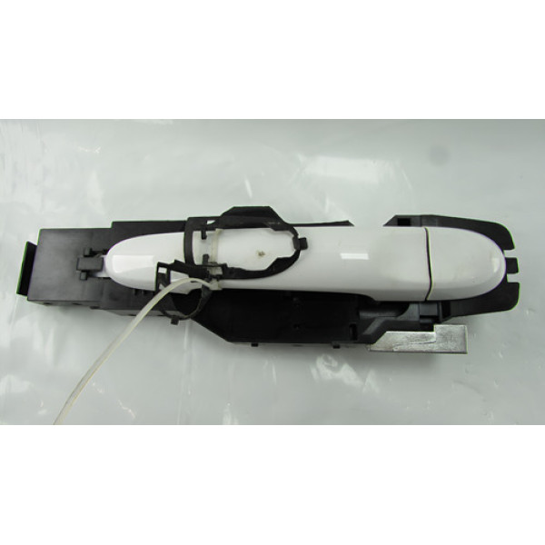 Maçaneta Externa Direita Nissan Versa 2018 Original Branca Branco