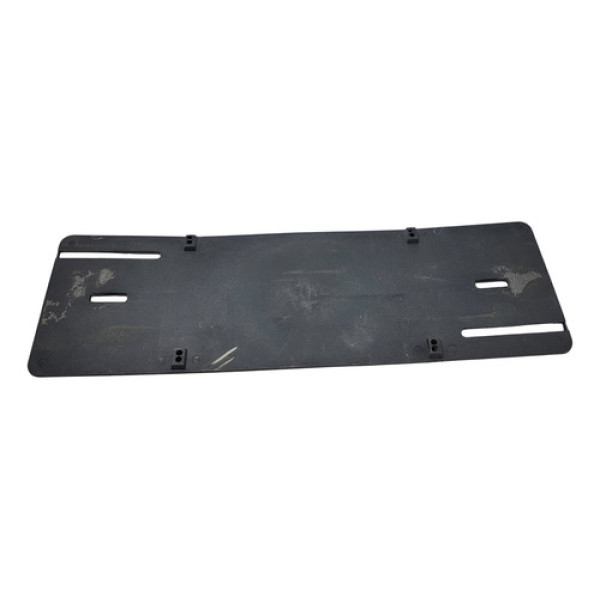 Suporte Placa Moldura Traseiro Audi A3 Sedan 2014 2020 Preto