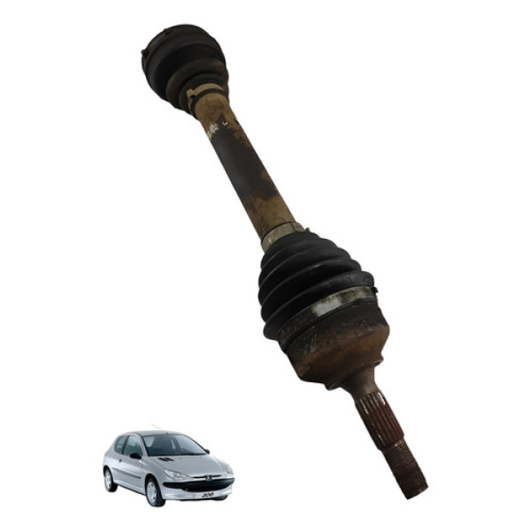 Semi Eixo Esquerdo Peugeot 206 1.0 16v 2006 2007