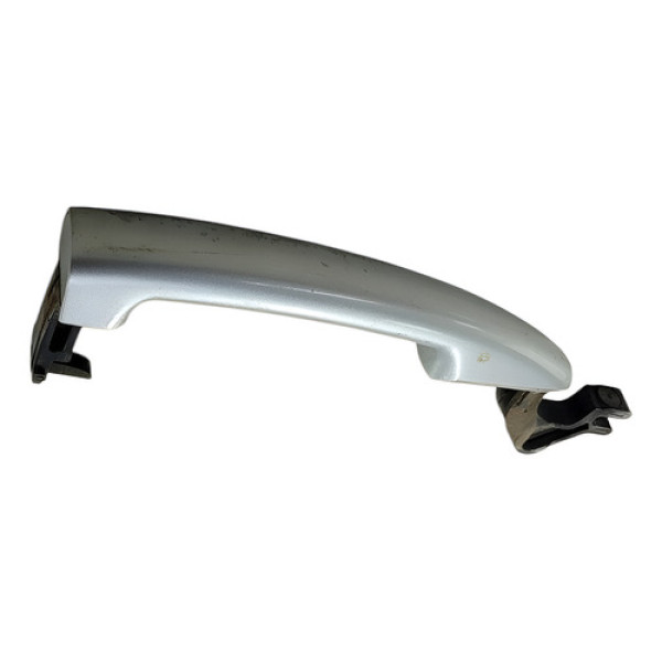 Macaneta Externa Dianteira Esquerda Peugeot 407 2008 Cinza