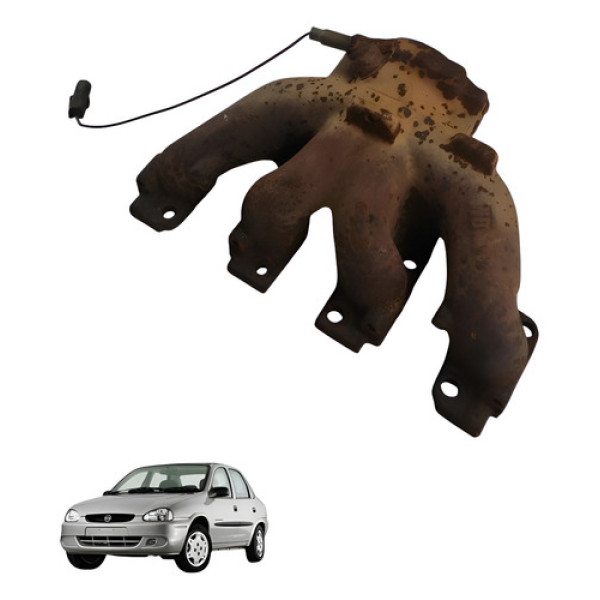 Coletor Escape Chevrolet Corsa Classic 1998 2006