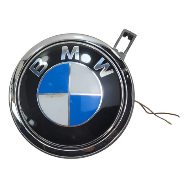 Emblema Tampa Traseira Abertura Bmw 118i 2.0 16v 2010 2012 Azul