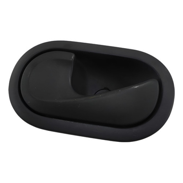 Macaneta Interna Porta Traseira Esquerda Renault Megane 2006 Preto Traseira