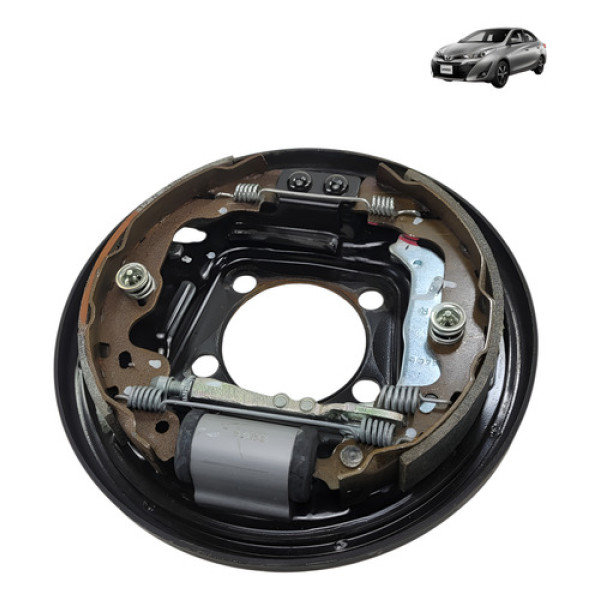 Espelho Freio Traseiro Esquerdo Toyota Yaris 2019 2020 Preto