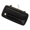 Macaneta Externa Porta Traseira Esquerda Gm S10 1995 2011 Preto