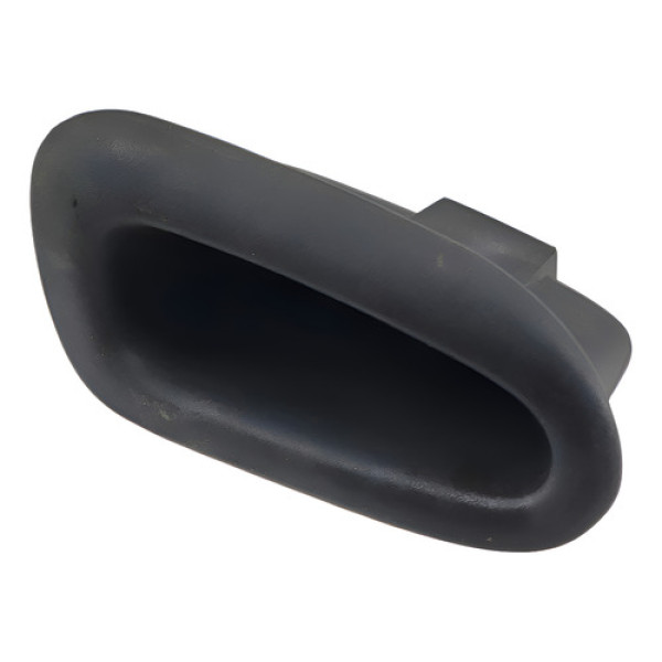 Puxador Porta Traseira Direita Peugeot 207 1.4 2009 2011 Preto Traseira