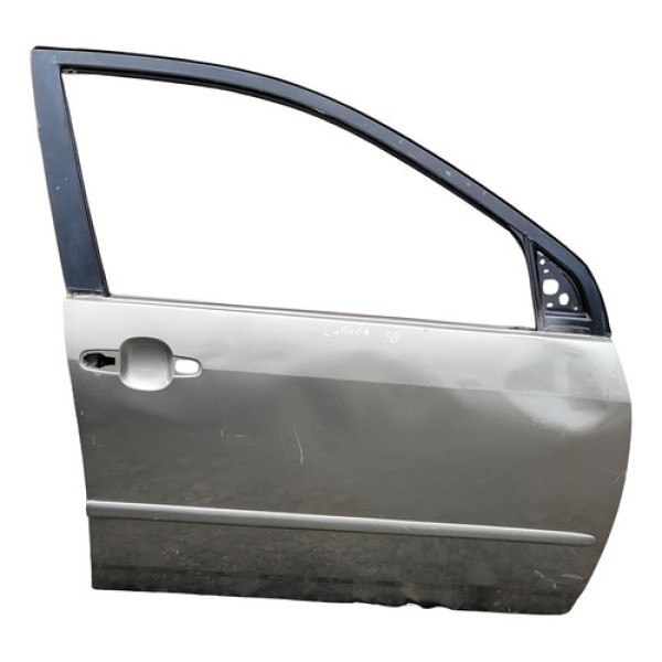 Porta Lateral Dianteira Direita Toyota Corolla 2008 Dianteira Direita Cinza