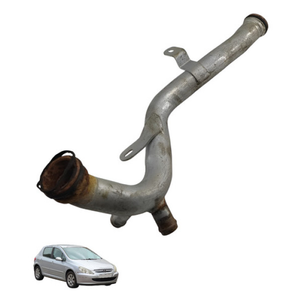 Tubo Cano Agua Radiador Motor Peugeot 307 2.0 2005 2006