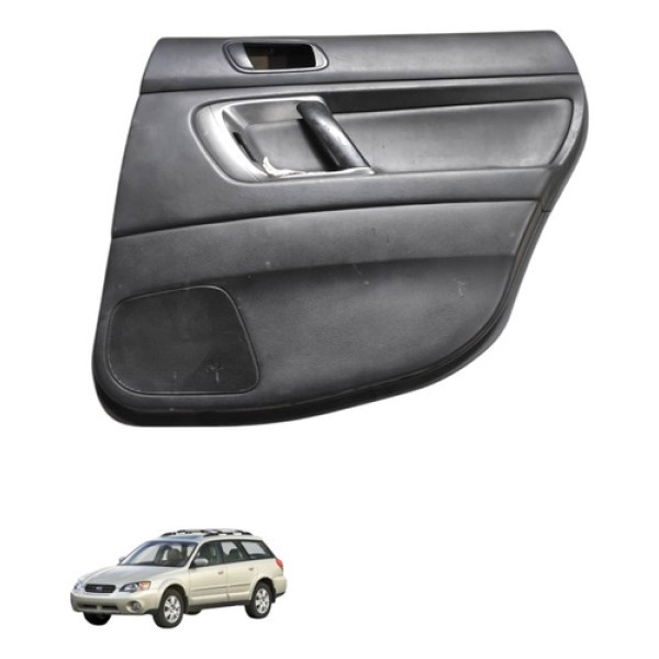 Forro Porta Traseira Direita Subaru Outback 2006 Usado Preto