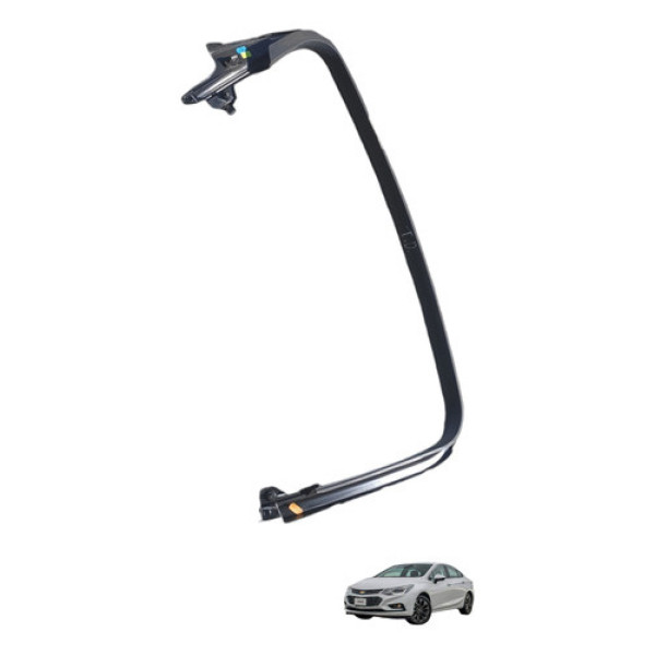 Moldura Traseira Direita Chevrolet Cruze 2016 2019 Preto