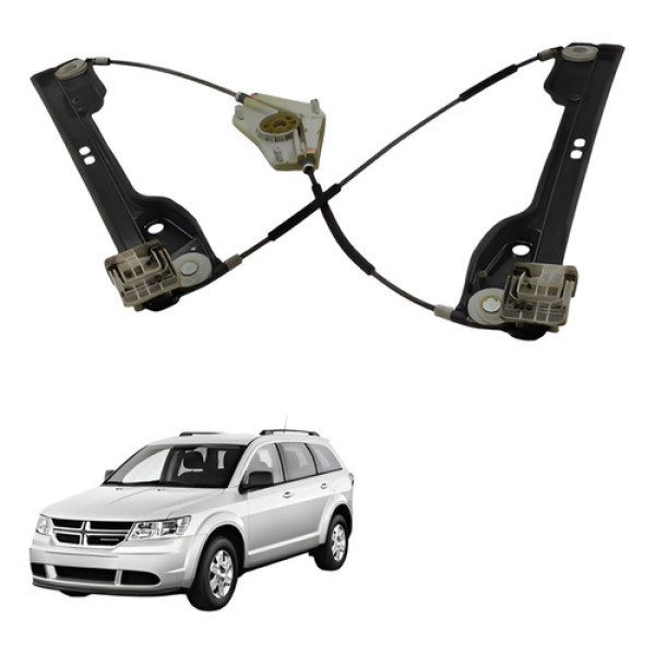 Maquina Vidro Traseira Direita Dodge Journey 2010 Preto