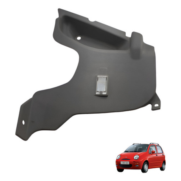 Acabamento Porta Malas Direito Chery Qq 2011 2012 Bege