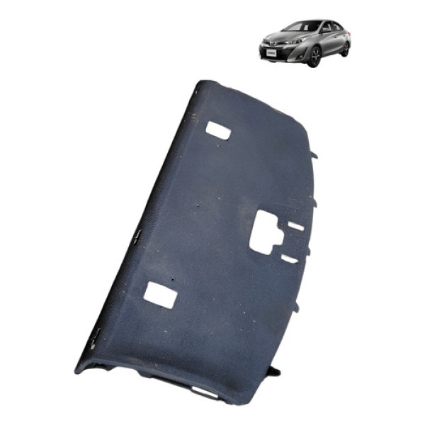 Tampao Tampa Porta Mala Traseiro Toyota Yaris 2019 2020 Preto
