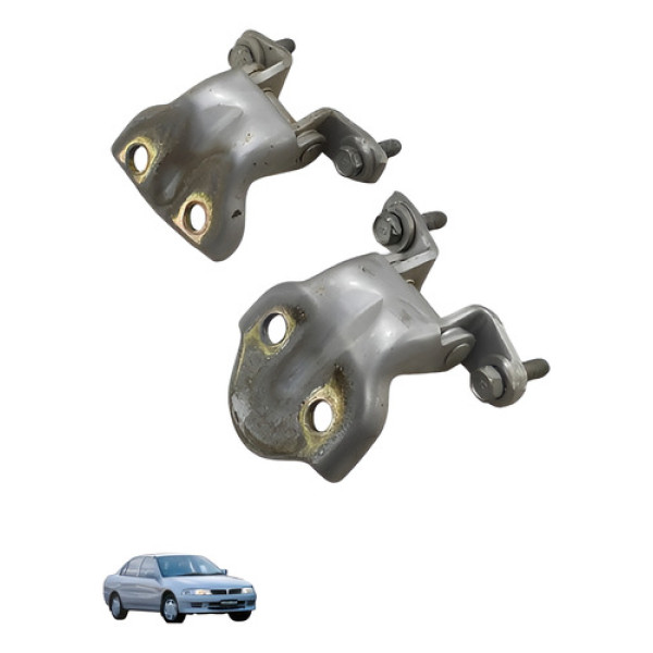 Par Dobradica Porta Traseira Esquerda Lancer 1997