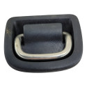 Acabamento Argola Puxador Tampão Porta Mala Audi A3 2000 Preto