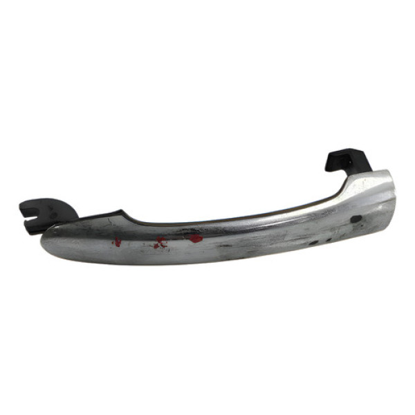 Macaneta Externa Traseira Direita Fiat Palio Siena 2004 2012 Branco Traseira