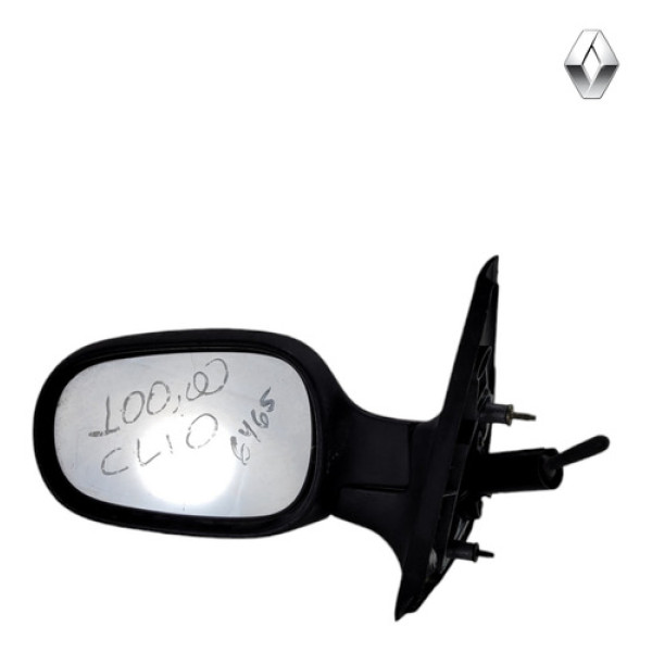 Retrovisor Espelho Esquerdo Renault Clio 1999 2004 Detalhe