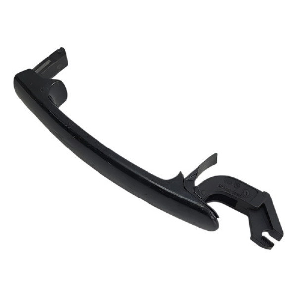 Macaneta Externa Porta Volkswagen  Voyage Fox 2011 2017 Preto