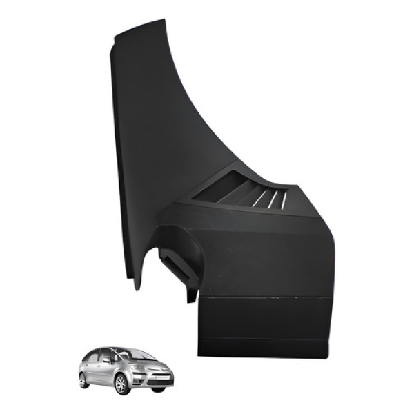 Acabamento Dianteiro Direito Caixa C4 Picasso 2011 Preto Dianteira/traseira