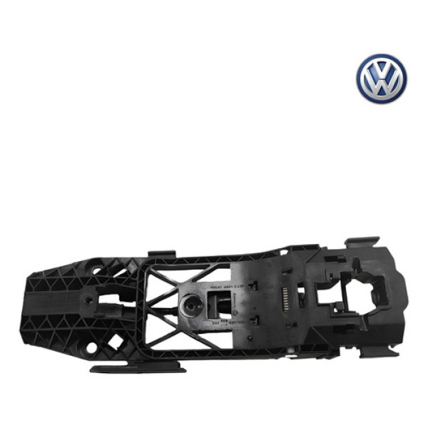 Moldura Macaneta Traseira Esquerda Volkswagen Amarok 2012 Traseira