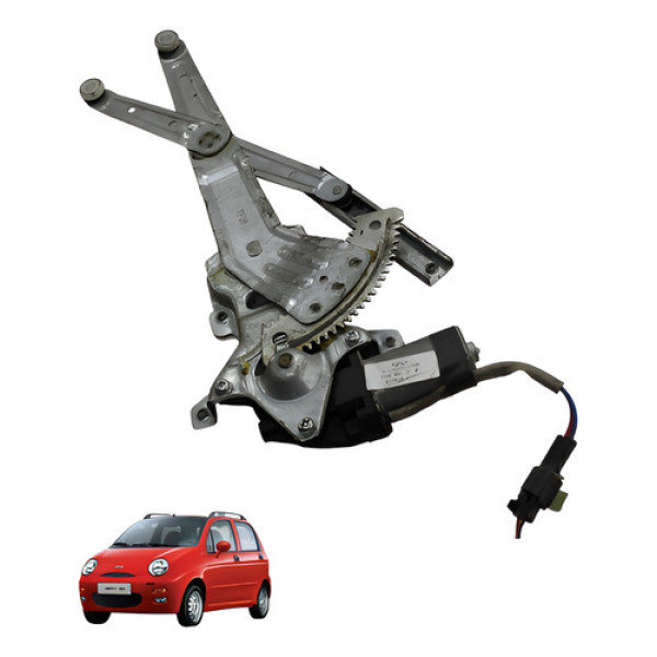 Maquina Vidro Porta Traseira Esquerda Chery Qq 2010