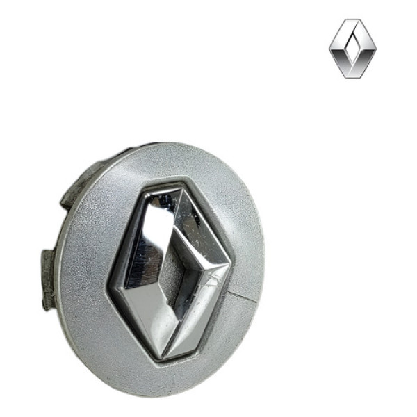 Calota Miolo Roda Renault Duster 2015 2019  Prateado