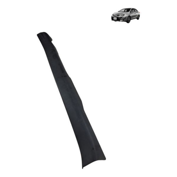 Soleira Interna Dianteira Direita Toyota Yaris 2019 2015 - Preto