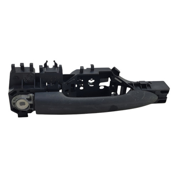 Macaneta Externa  Dianteira Esquerda Renault Megane 2006 Preto Dianteira