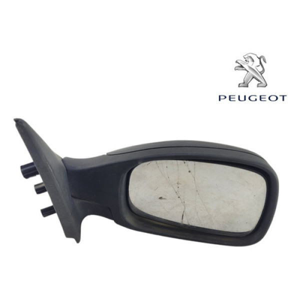 Retrovisor Externo Peugeot 306 1998 Direito Com Defeito 