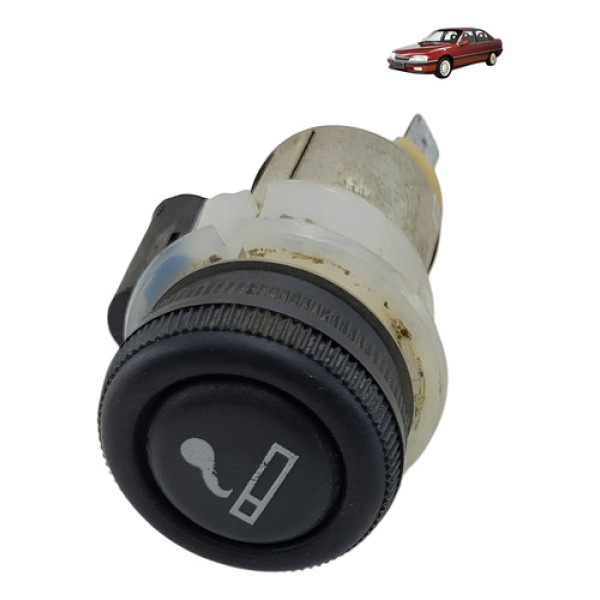 Botao Acendedor Painel Chevrolet Omega Suprema 1992 1993 Preto