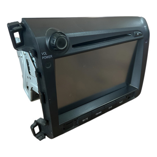 Central Multimidia Chicote Honda Civic 2012 2016 Preto