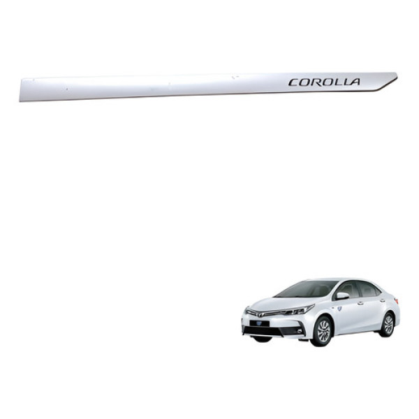 Friso Lateral Porta Dianteira Direita Corolla 2020 2022 Branco