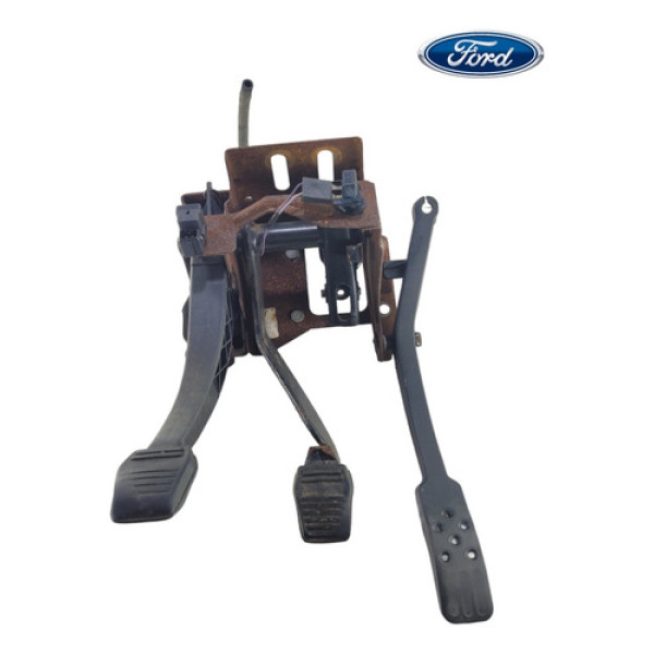 Kit Pedaleira Pedal Freio Acelerador Embreagem Ford Ka 97 07