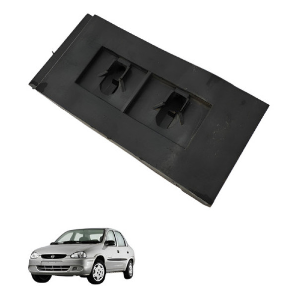 Trilho Guia Parachoque Traseiro Direito Corsa Classic 2006