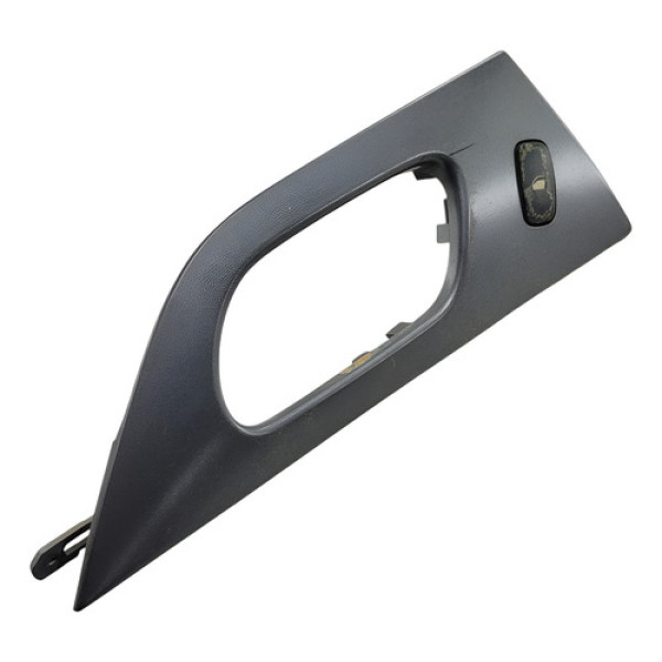 Moldura Macaneta Porta Traseira Esquerda 407 Peugeot 2007 Preto Traseira