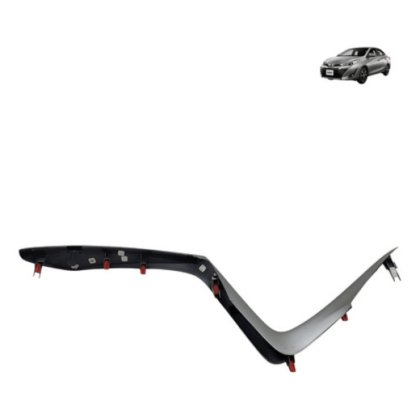 Moldura Friso Direito Console Toyota Yaris 2019 2020