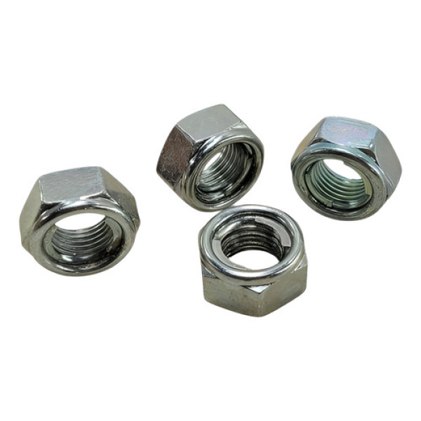 Kit 4 Porca Sextavada  Inserto Mopar Fiat Palio 2012 2018